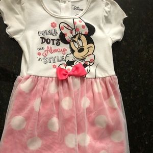 Toddler Minnie Mouse dress